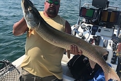 Sam Southall, Ravenswood, WV, 50-incher (personal best), Lake St. Clair.