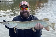 Dean Connley, Walworth, WI, 40-incher (first musky), Eagle River, WI.