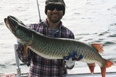 Greer Brown, New Albany, IN, 46-incher, St. Lawrence River.